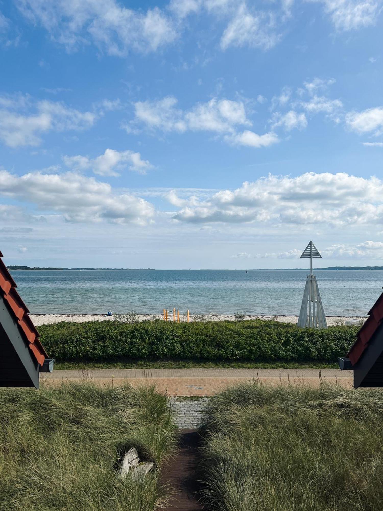 Ostsee-Strandhaus-Holnis Glücksburg Kültér fotó