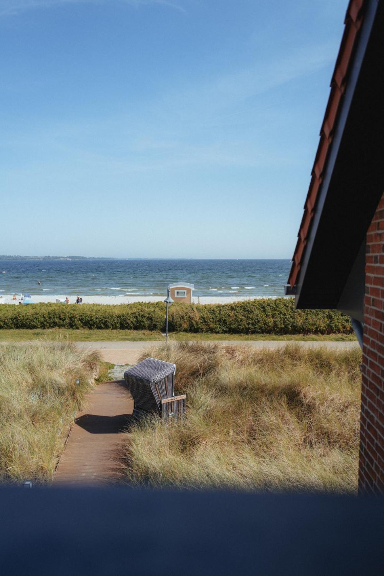 Ostsee-Strandhaus-Holnis Glücksburg Kültér fotó