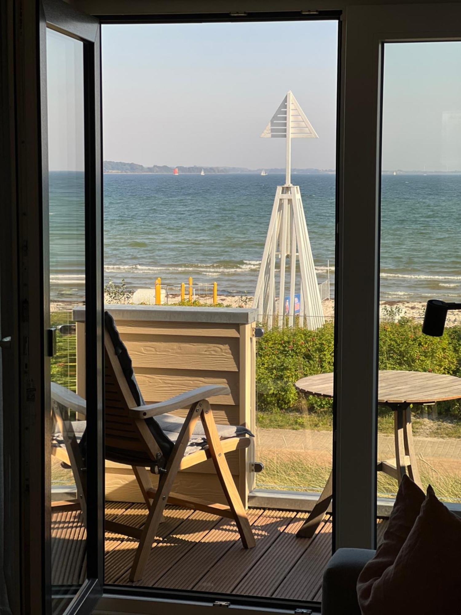 Ostsee-Strandhaus-Holnis Glücksburg Kültér fotó
