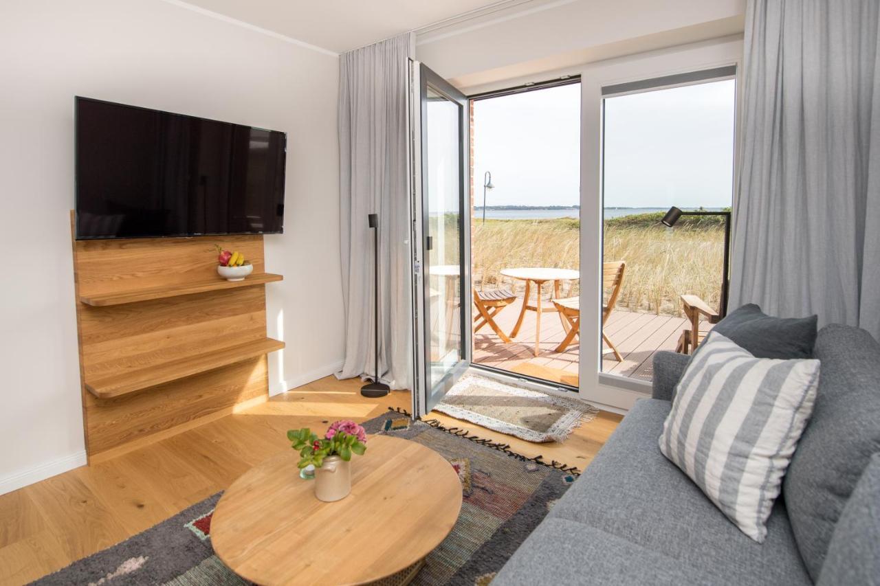 Ostsee-Strandhaus-Holnis Glücksburg Kültér fotó